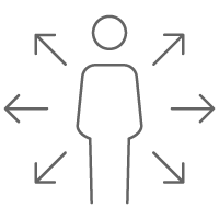 Icon Netzwerk Franchisenehmer